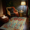 Hand Knotted Flatweave Kilim 3' 5" x 5' 2" ft / 104 x 157 cm - No. R39031