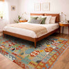 Hand Woven Wool Kelim 5' 11" x 8' 0" ft / 180 x 244 cm - No. R39049