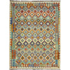 Medium Size Chobi Kilim 6' 0" x 8' 6" ft / 183 x 258 cm - No. R39063