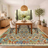 Medium Size Chobi Kilim 6' 0" x 8' 6" ft / 183 x 258 cm - No. R39063
