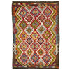 Handmade Vegetable Kilim 4' 4" x 6' 11" ft / 132 x 212 cm - No. R39072