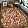 Handmade Vegetable Kilim 4' 4" x 6' 11" ft / 132 x 212 cm - No. R39072