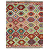 Hand Knotted Flatweave Kilim 5' 2" x 6' 5" ft / 157 x 196 cm - No. R39080