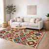 Hand Knotted Flatweave Kilim 5' 2" x 6' 5" ft / 157 x 196 cm - No. R39080