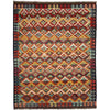 Hand Woven Wool Kelim 5' 10" x 8' 0" ft / 179 x 243 cm - No. R39082