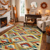 Small Size Chobi Kilim 3' 11" x 5' 9" ft / 119 x 176 cm - No. R39086