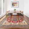 Hand Knotted Heriz Rug 6' 8" x 9' 7" ft / 203 x 291 cm - No. W14241