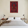 Islamic Prayer Carpet 2' 9" x 4' 2" ft / 85 x 126 cm - No. W15207