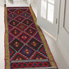Handmade Flatweave Kilim Runner 2' 4" x 8' 2" ft / 71 x 249 cm - No. W17680