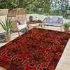 Handmade Balochi Rug 3' 8" x 6' 2" ft / 113 x 187 cm - No. W27326