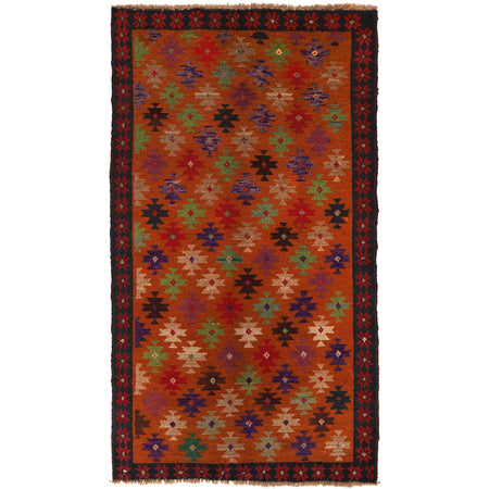 Handmade Balochi Rug 3' 10" x 6' 3" ft / 116 x 190 cm - No. W27392