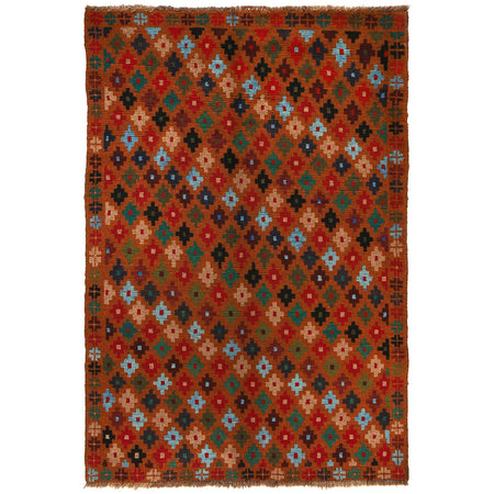 Handmade Balochi Rug 3' 11" x 5' 10" ft / 120 x 178 cm - No. W27402