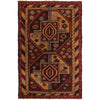 Tribal Baloch Rug 3' 10" x 6' 4" ft / 118 x 193 cm - No. W27434