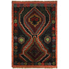 Tribal Baloch Rug 4' 1" x 5' 11" ft / 125 x 180 cm - No. W27442