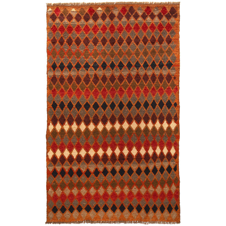 Tribal Baloch Rug 3' 9" x 6' 1" ft / 115 x 186 cm - No. W27448