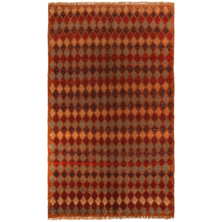 Tribal Baloch Rug 3' 7" x 6' 2" ft / 110 x 188 cm - No. W27453