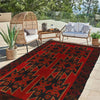 Tribal Baloch Rug 3' 7" x 6' 2" ft / 110 x 188 cm - No. W27459