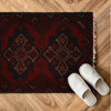 Handmade Door Mat 1' 5" x 1' 9" ft / 42 x 54 cm - No. W27487