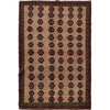 Tribal Baloch Rug 4' 3" x 6' 5" ft / 129 x 195 cm - No. W28021