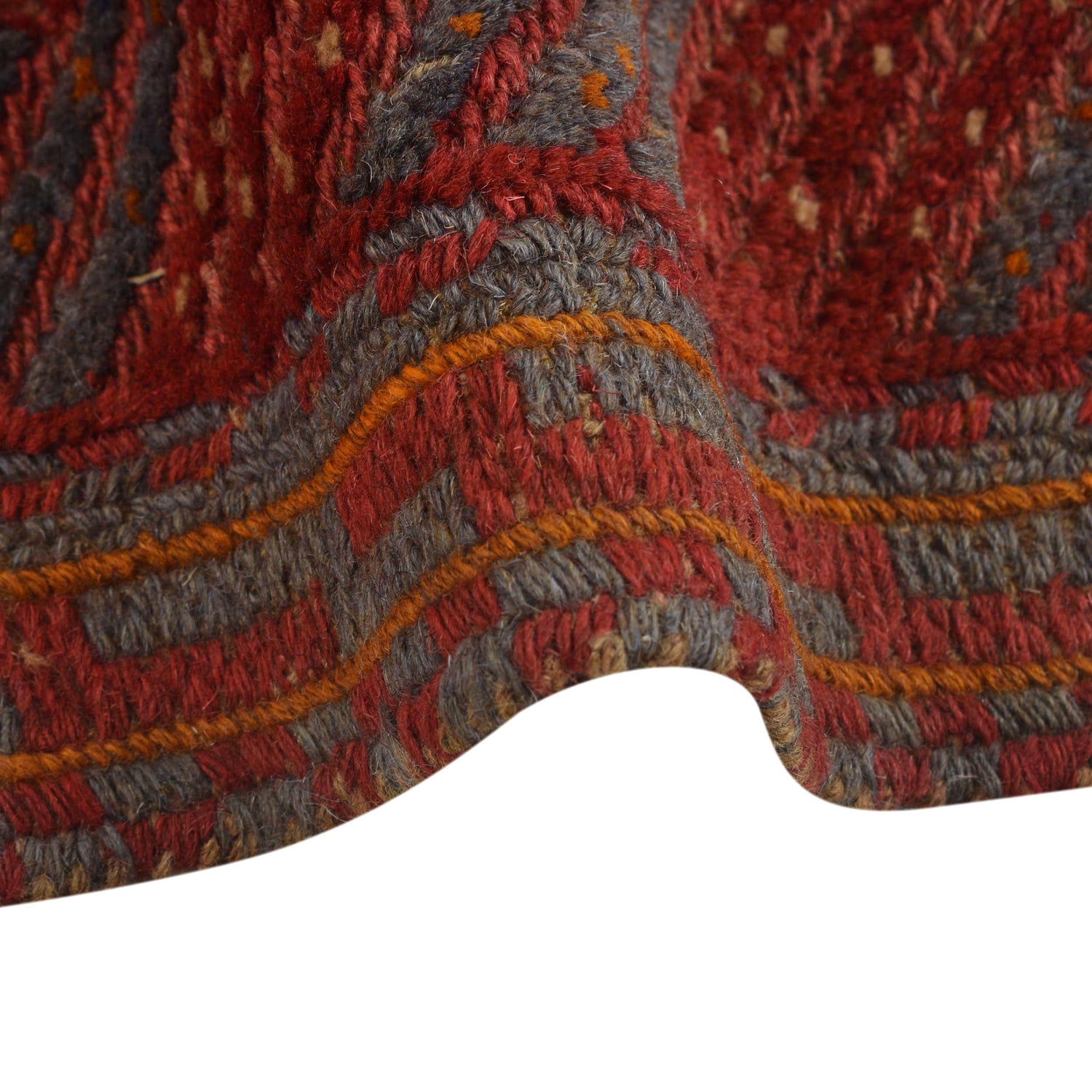 Handmade Wool Mushwani Rug 5' 3" x 6' 2" ft / 161 x 188 cm - No. W29660