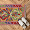 Hand Woven Wool Kelim 1' 10 x 3' 0" ft / 55 x 92 cm - No. W30319