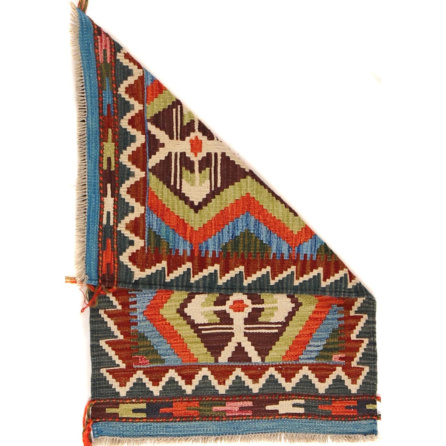 Small Size Chobi Kilim 2' 0 x 2' 11" ft / 60 x 90 cm - No. W30327