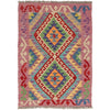Hand Knotted Afghan Style Kilim 2' 2 x 3' 2" ft / 65 x 97 cm - No. W30359