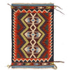 Hand Woven Wool Kelim 2' 0 x 2' 11" ft / 60 x 89 cm - No. W30360