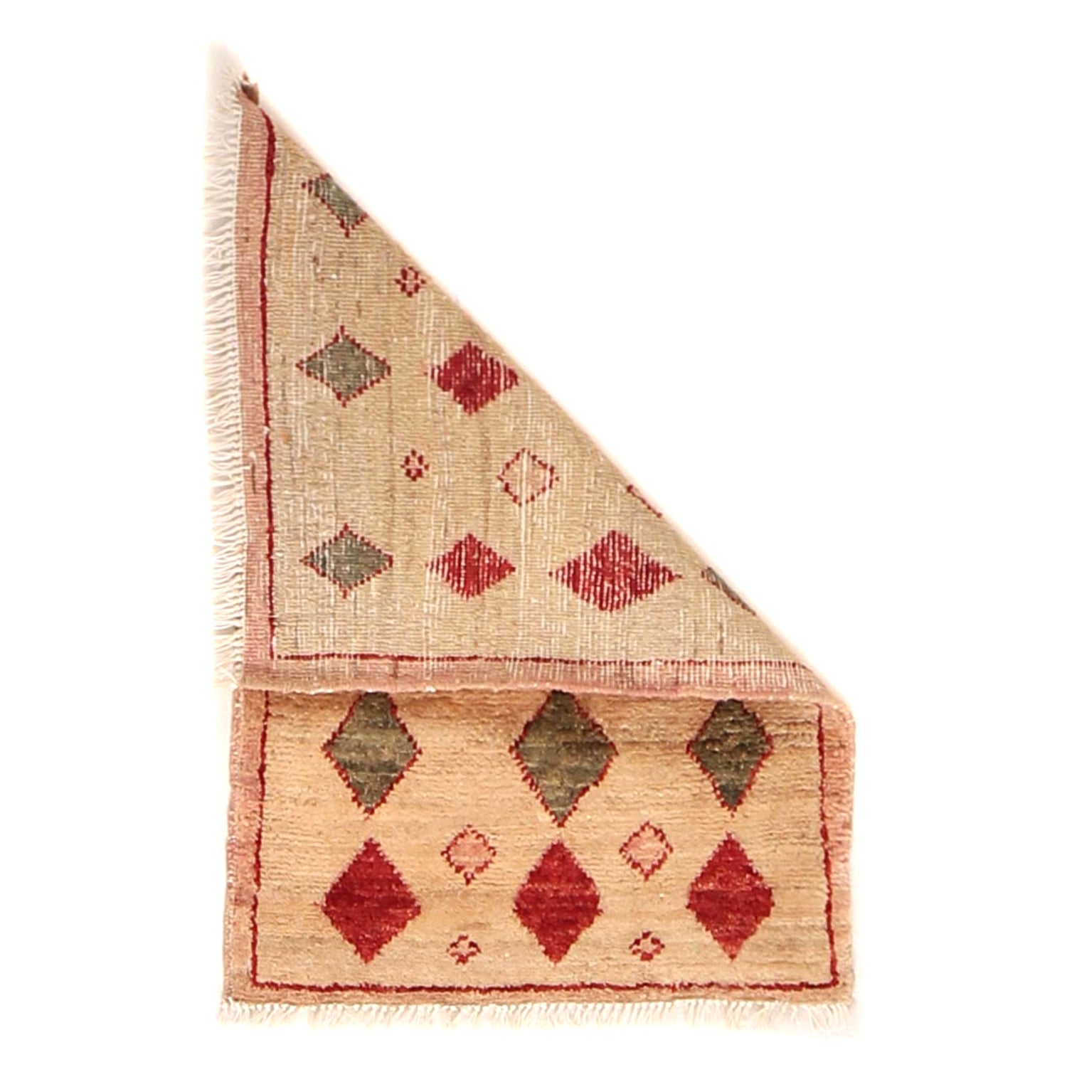 Handmade Doormats 1' 5" x 2' 1" ft / 42 x 64 cm - No. W30378