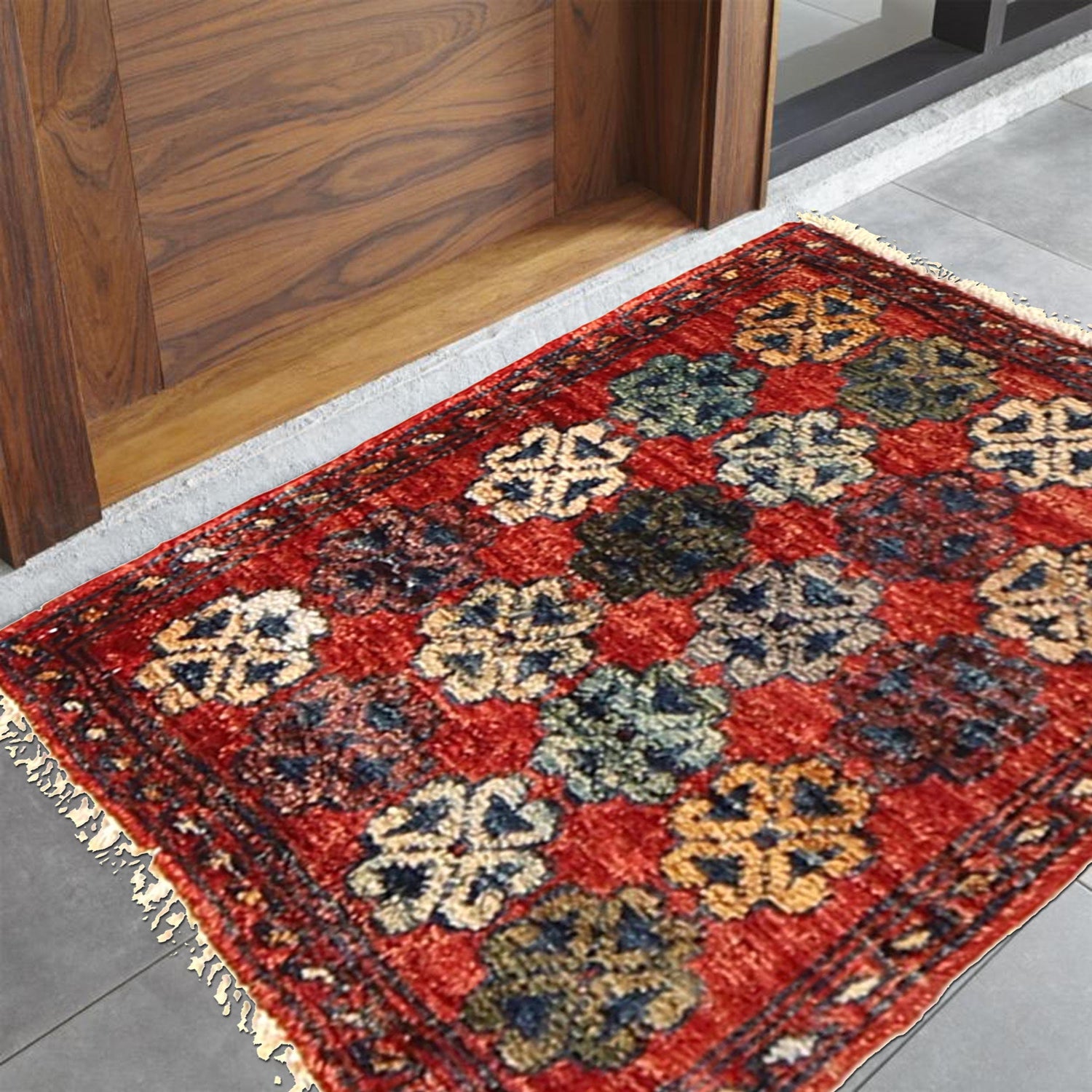 Doormats For Kitchen 1' 5" x 1' 8" ft / 42 x 50 cm - No. W30398