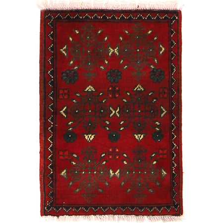 Handmade Door Mat 1' 4" x 2' 0" ft / 41 x 60 cm - No. W30400