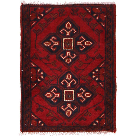 Handmade Door Mat 1' 6" x 1' 11" ft / 45 x 58 cm - No. W30417