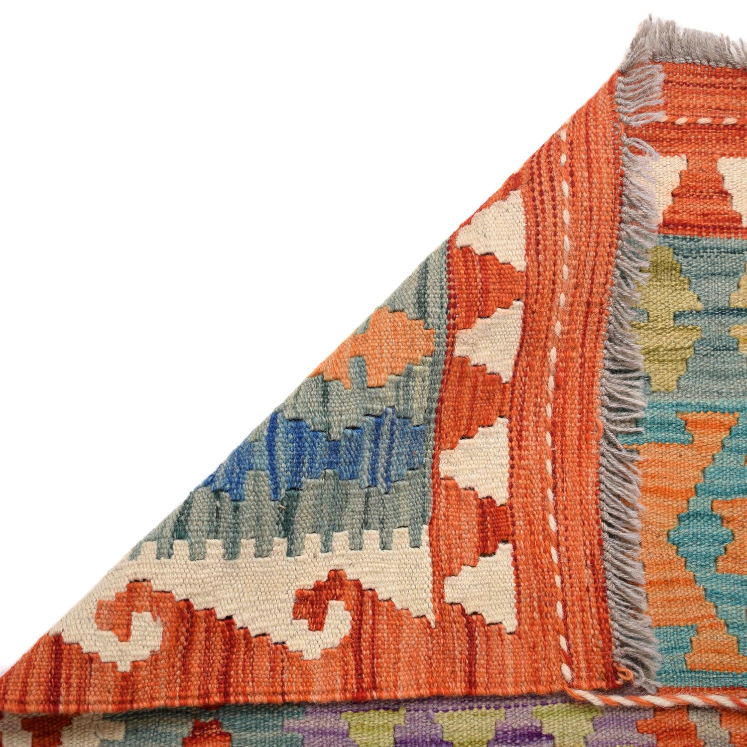 Long Kilim Runner 2' 7" x 9' 7" ft / 78 x 291 cm - No. W30859