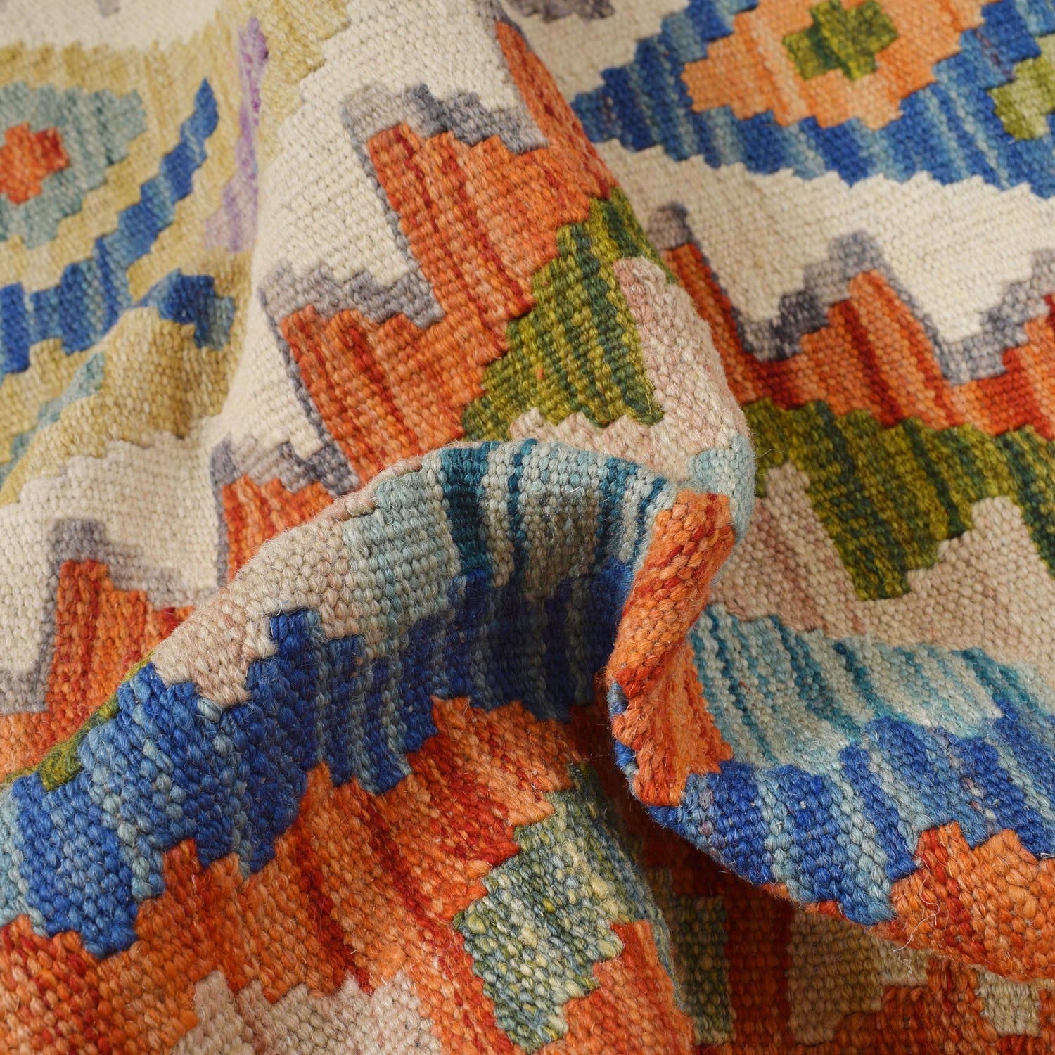 Long Kilim Runner 2' 10" x 9' 7" ft / 80 x 291 cm - No. W30862