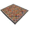 Hand Made Afghan Kilim 5' 1" x 5' 9" ft / 156 x 176 cm - No. W31251
