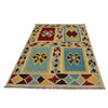 Handmade Vegetable Kilim 4' 4" x 6' 3" ft / 133 x 190 cm - No. W31593