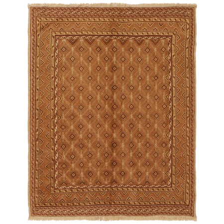 Handmade Nakhunak Kilim Rug 3' 5" x 4' 3" ft / 105 x 130 cm - No. W31597