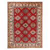 Hand knotted Kazak Rugs 4' 11" x 6' 7" ft / 150 x 206 cm - No. W34031