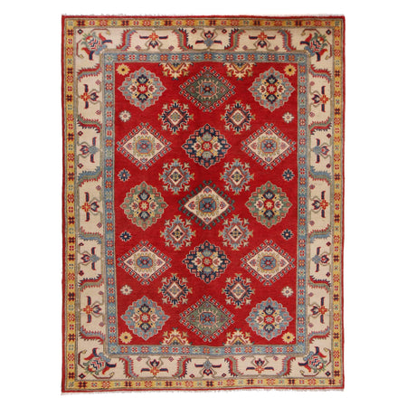 Hand knotted Kazak Rugs 4' 11" x 6' 7" ft / 150 x 206 cm - No. W34031