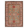 Oriental Kazak Rug 4' 11" x 5' 11" ft / 150 x 180 cm - No. W34033