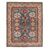Hand Knotted Kazak Oriental Rug 5' 5" x 7' 2" ft / 166 x 218 cm - No. W34035