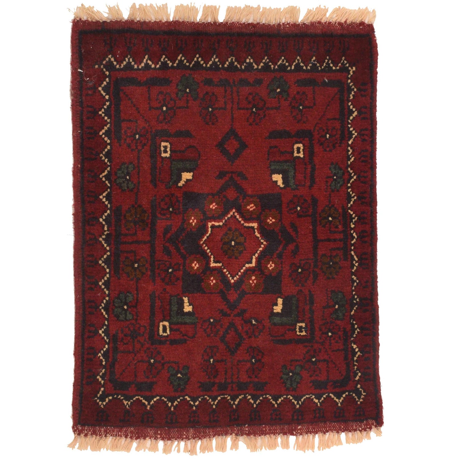 Small Rugs For Doorway 1' 5" x 1' 10" ft / 42 x 57 cm - No. W34043