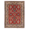 Hand knotted Kazak Carpet 5' 0" x 7' 1" ft / 153 x 215 cm - No. W34057
