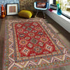 Hand knotted Kazak Carpet 5' 0" x 7' 1" ft / 153 x 215 cm - No. W34057