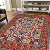 Handmade Kazak Area Rug 4' 11" x 6' 4" ft / 150 x 192 cm - No. W34058
