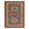 Handmade Kazak Area Rug 4' 11" x 6' 8" ft / 150 x 203 cm - No. W34061