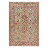 Oriental Kazak Rug 4' 1" x 6' 2" ft / 125 x 188 cm - No. W34064