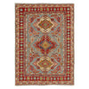 Hand knotted Kazak Carpet 3' 11" x 5' 5" ft / 120 x 166 cm - No. W34068