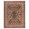 Handmade Kazak Area Rug 9' 0" x 11' 8" ft / 274 x 355 cm - No. W34074