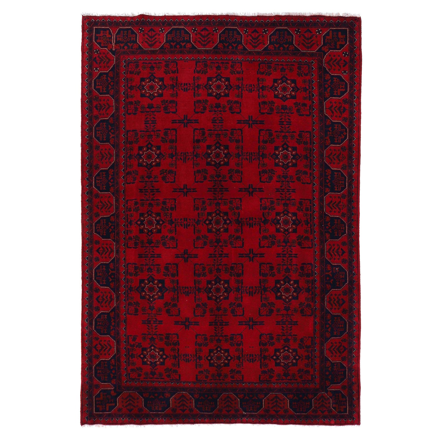 Oriental Khal Mohammadi Rug 6' 4" x 9' 5" ft / 194 x 287 cm - No. W34086